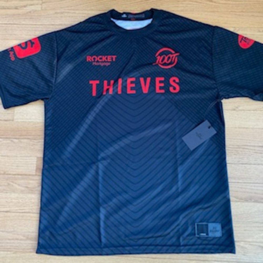 100 Thieves 2020 Jersey Black
